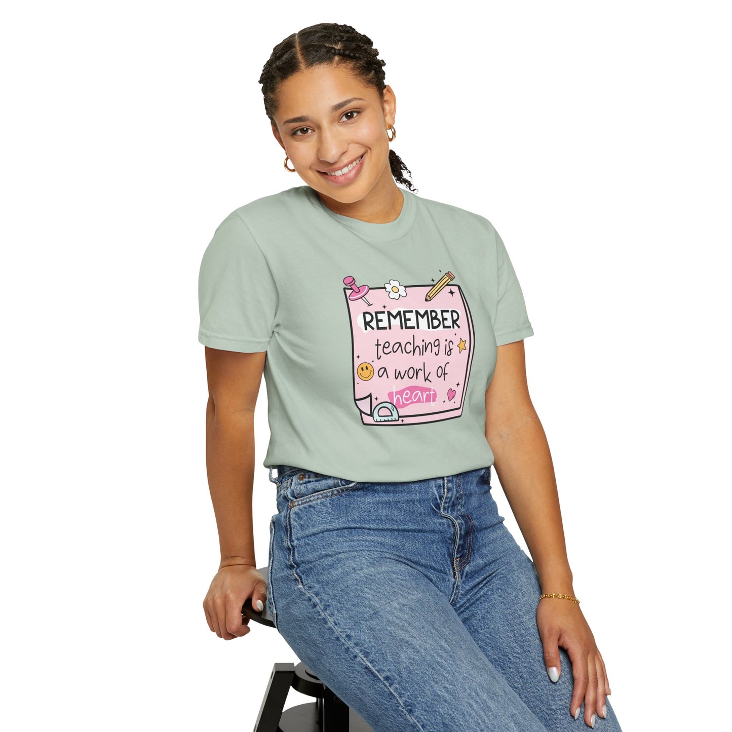 Teaching Is A Work Of Heart Teacher T-shirt