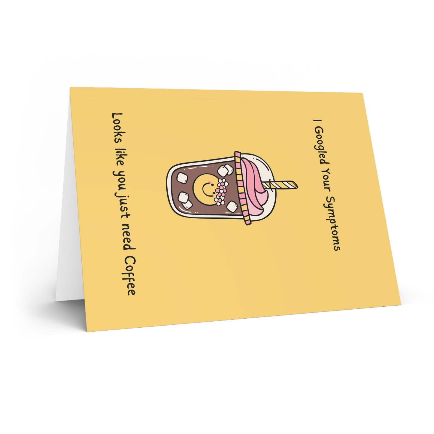 Funny Coffee Greeting Cards - Perfect for Get Well Soon or Thinking of You