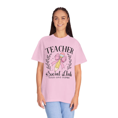 Coquette Teacher Pencil Social Club T-shirt