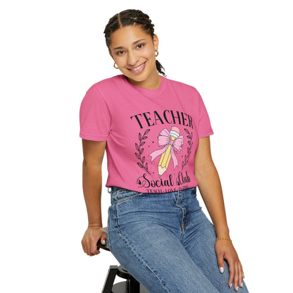 Coquette Teacher Pencil Social Club T-shirt