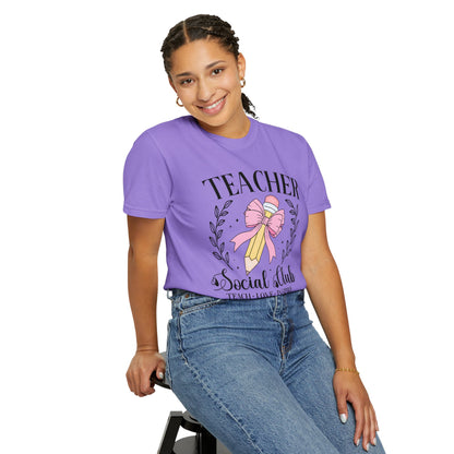 Coquette Teacher Pencil Social Club T-shirt