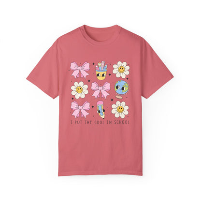 Coquette Cool Teacher T-shirt