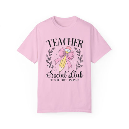 Coquette Teacher Pencil Social Club T-shirt