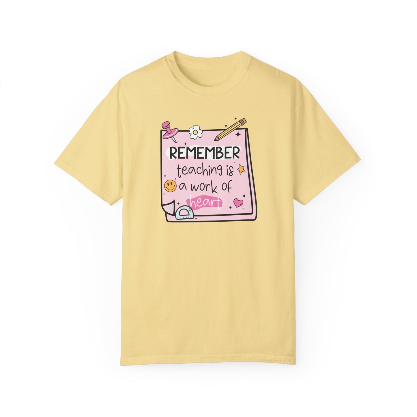 Teaching Is A Work Of Heart Teacher T-shirt