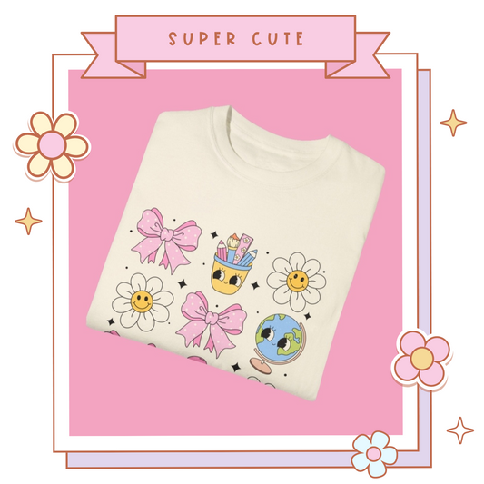 Coquette Cool Teacher T-shirt