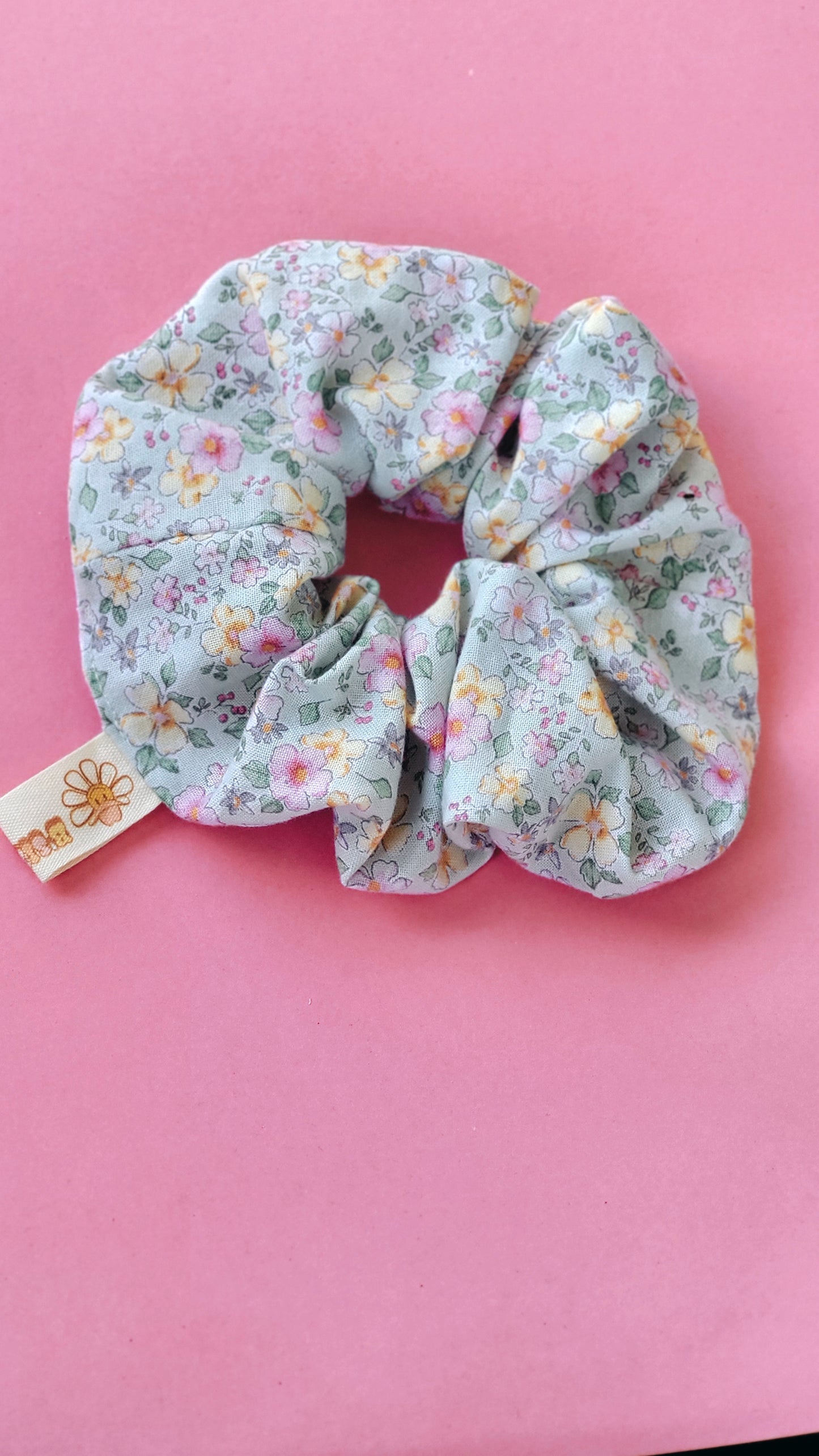 Wild Flower Hair Scrunchie