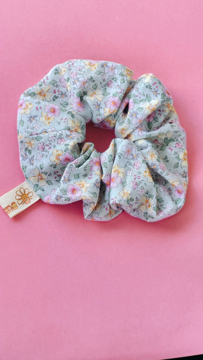 Wild Flower Hair Scrunchie