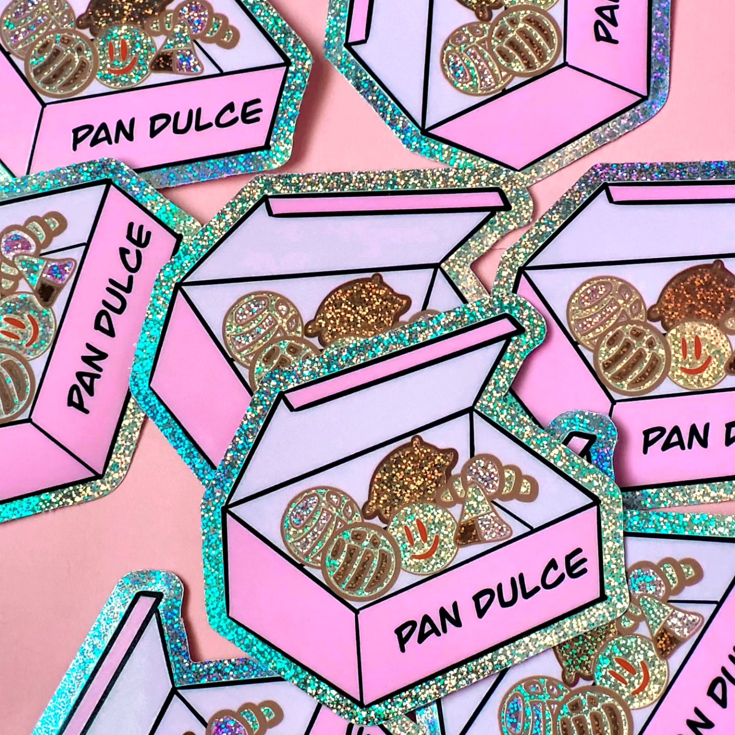 Holographic Pan Dulce Sticker