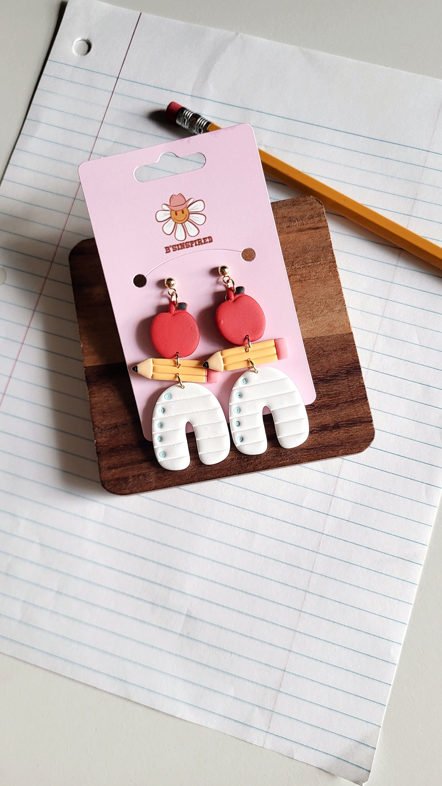 Back To School Teacher Earrings