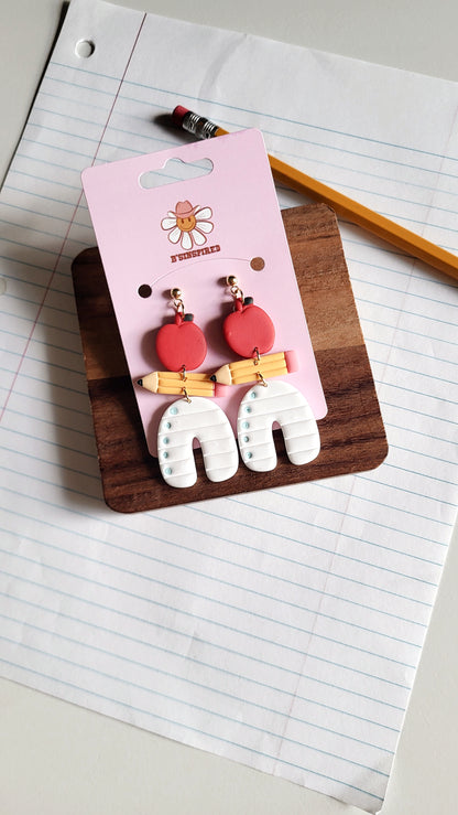 Back To School Teacher Earrings