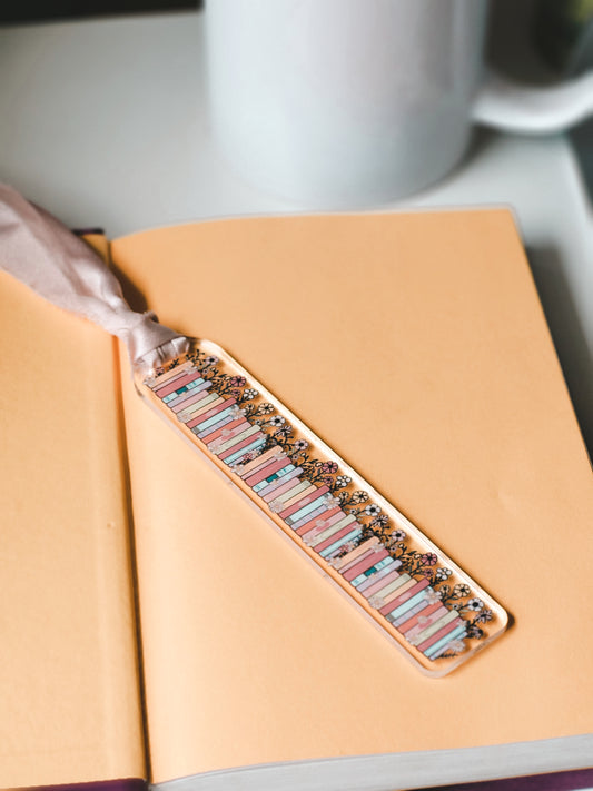 Wildflower Books Acrylic Bookmark