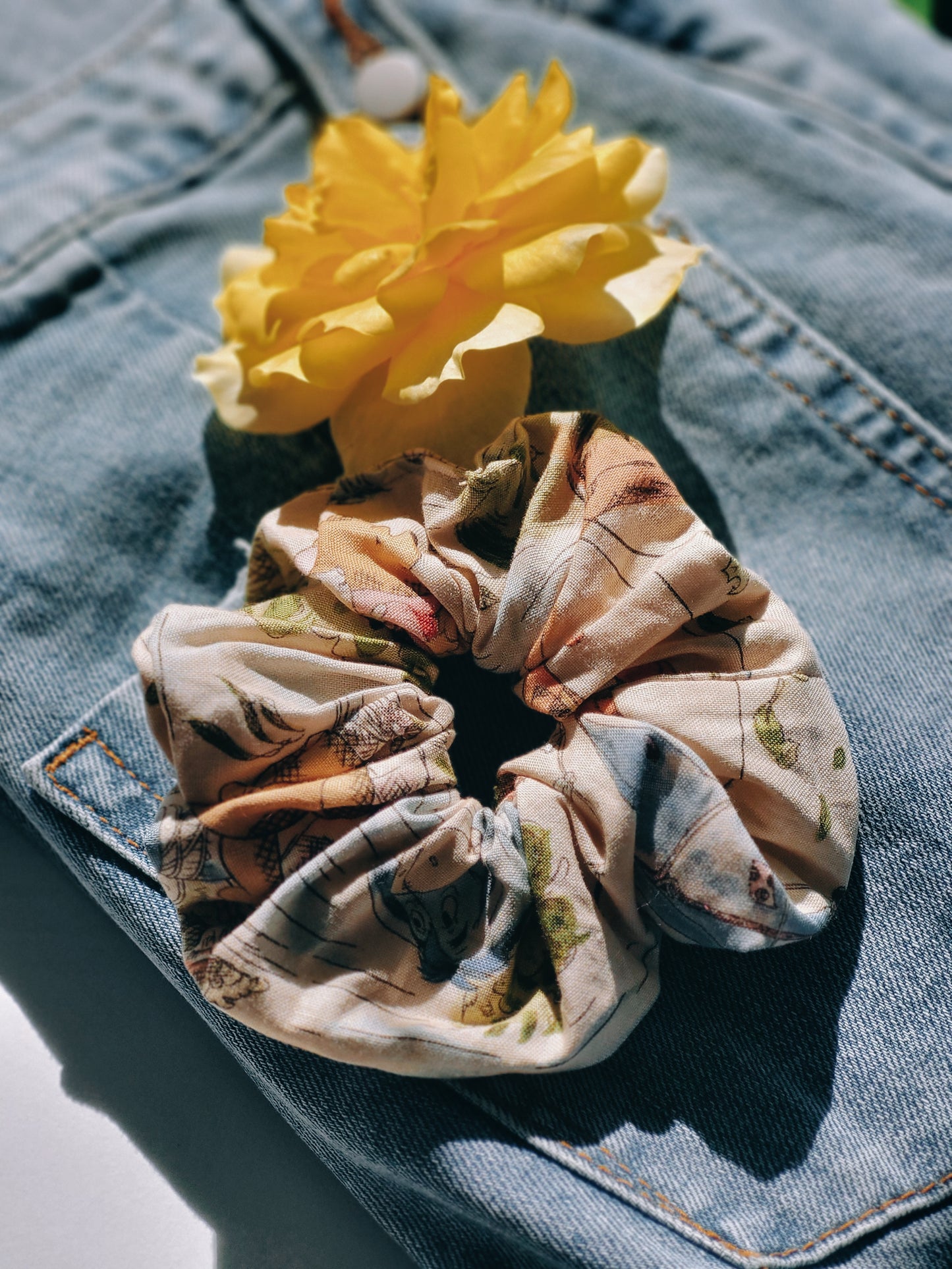 Honey Bear Scrunchies