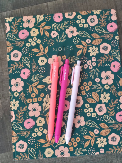 Be Mine Jotter Gel Pens