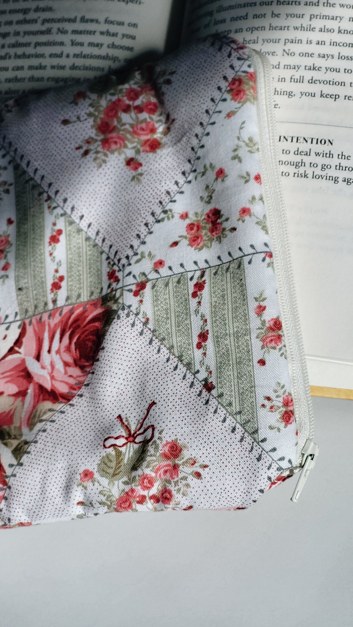 Read Rose's Patched Booksleeve and Hair Scrunchie Set