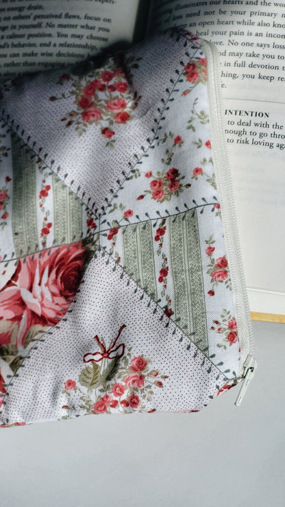 Read Rose's Patched Booksleeve and Hair Scrunchie Set