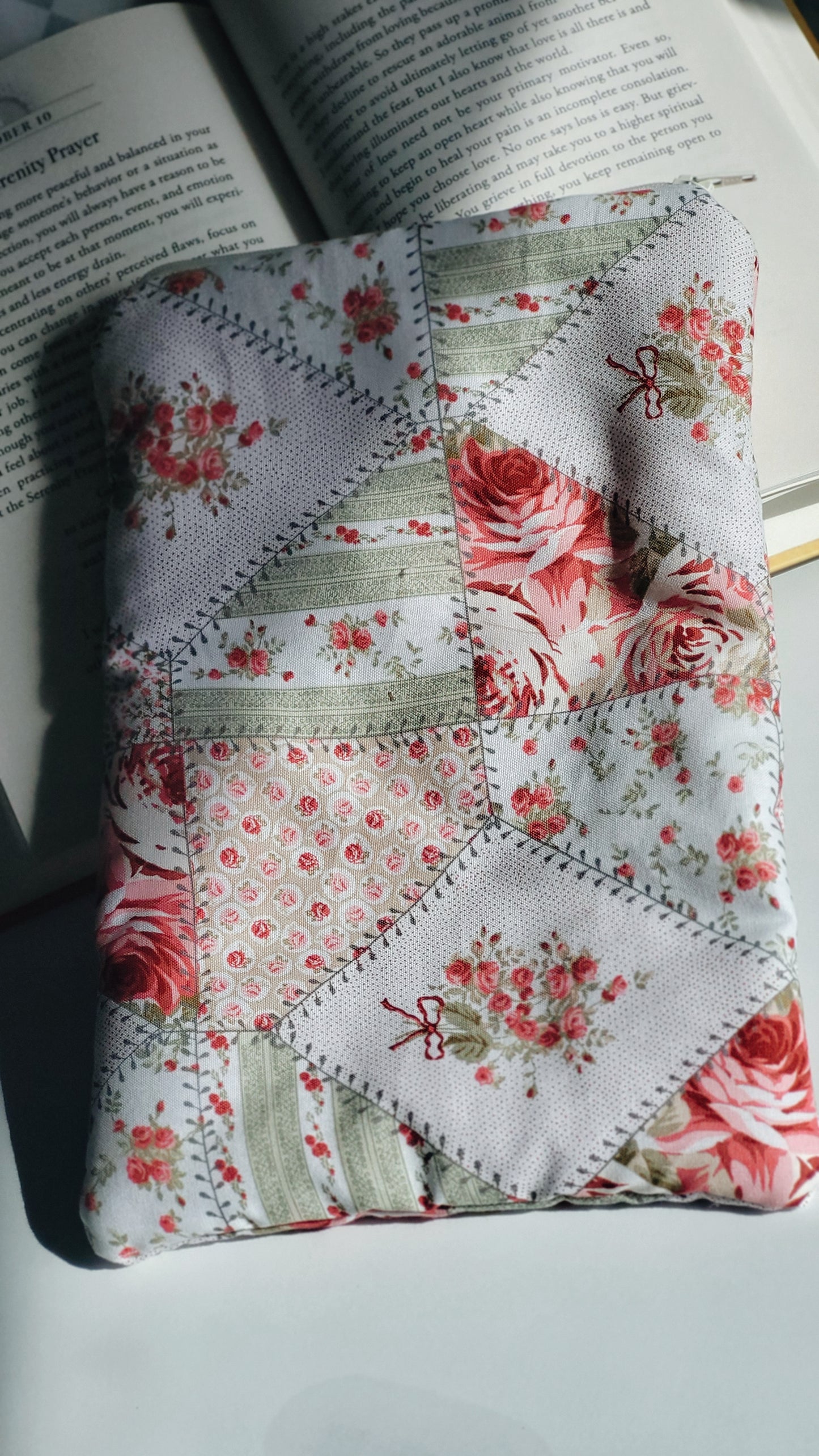 Read Rose's Patched Booksleeve and Hair Scrunchie Set