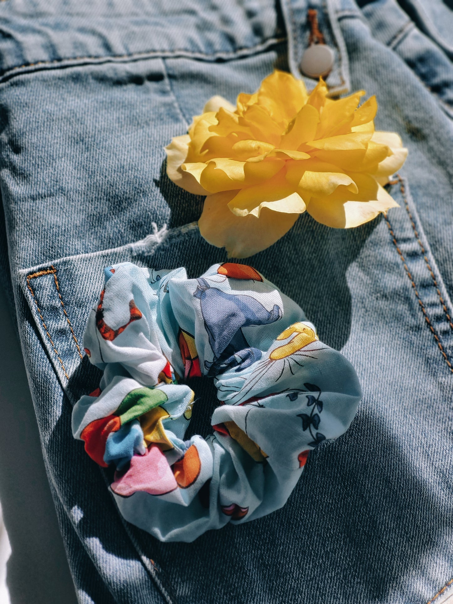 Honey Bear Scrunchies