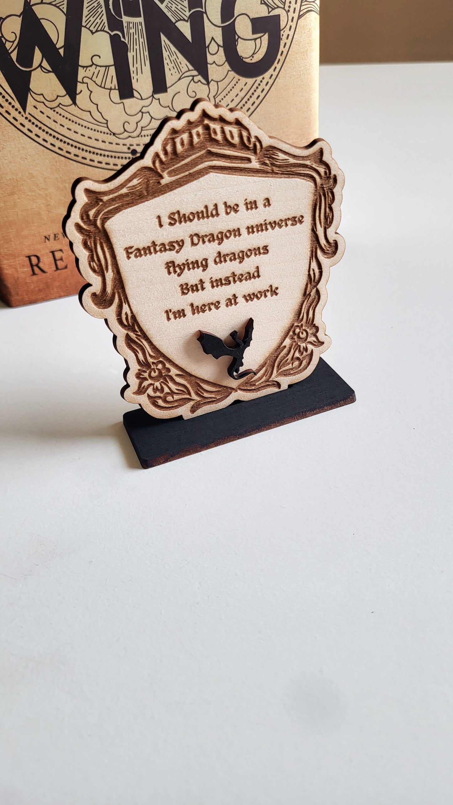 Fantasy Dragon Universe Desk Decor
