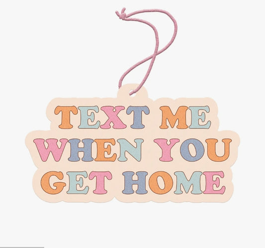 Text Me Air freshener