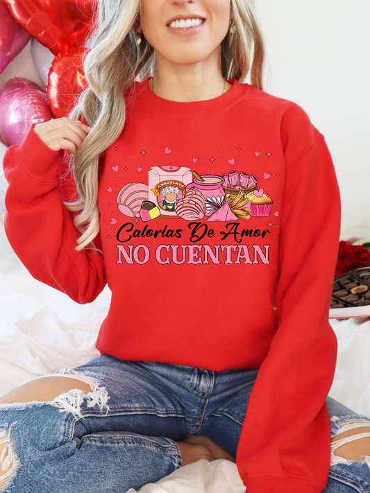 Calorias De Amor Crewneck Sweatshirt