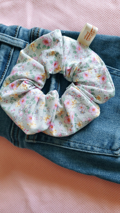 Wild Flower Hair Scrunchie