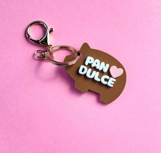 Puerquito Pan Dulce Acrylic Keychain