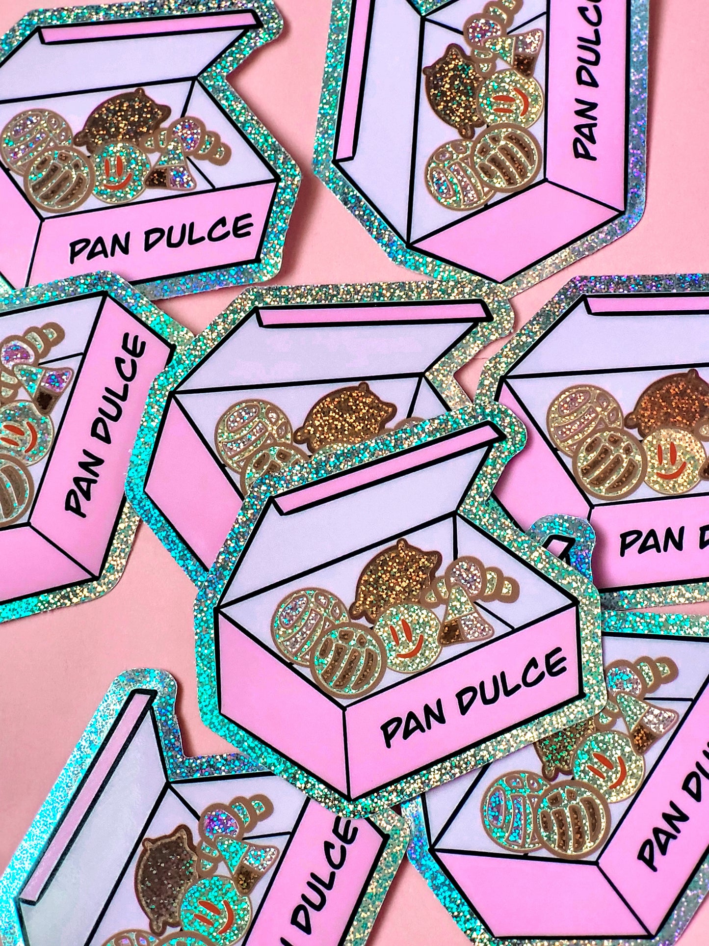 Holographic Pan Dulce Sticker