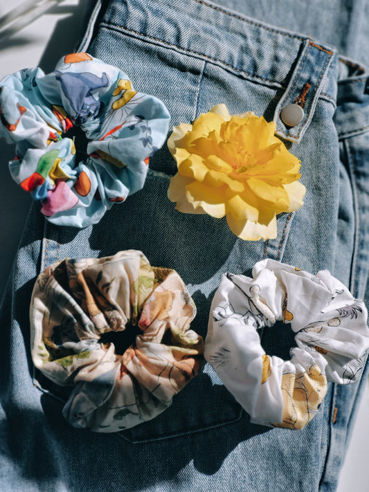 Honey Bear Scrunchies