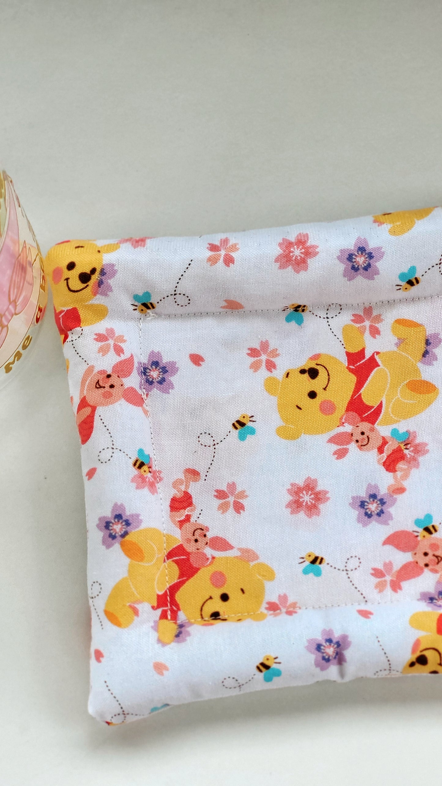 Honey Bear Pattern Cloud Coaster