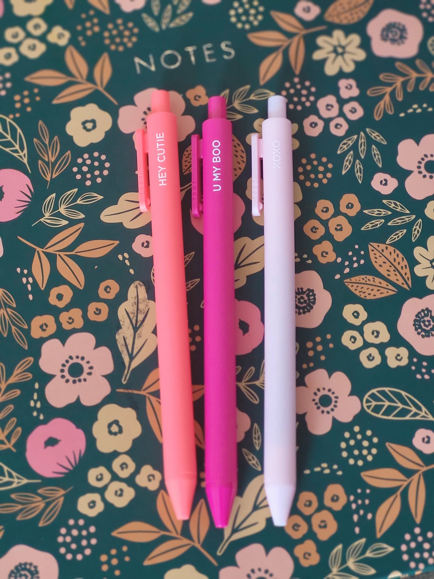 Be Mine Jotter Gel Pens